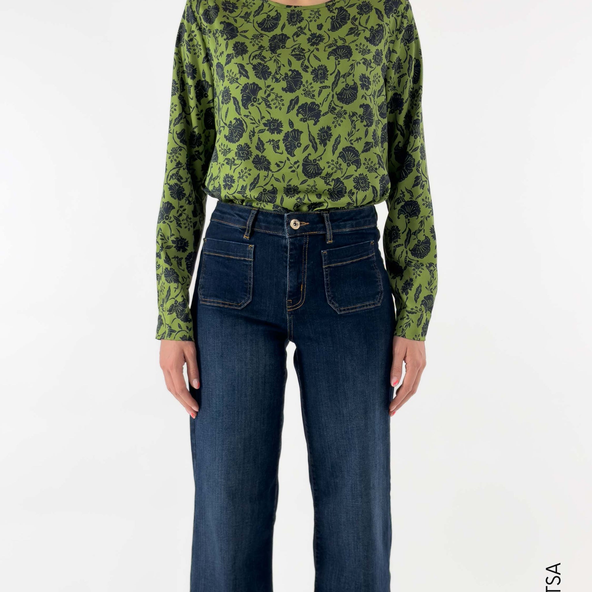 LUXURY patterned blouse - EMME Marella