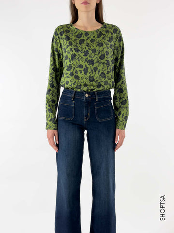 LUXURY patterned blouse - EMME Marella