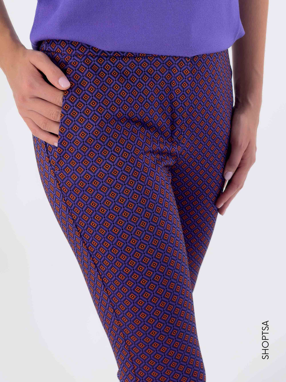 PEPE jacquard trousers - EMME Marella