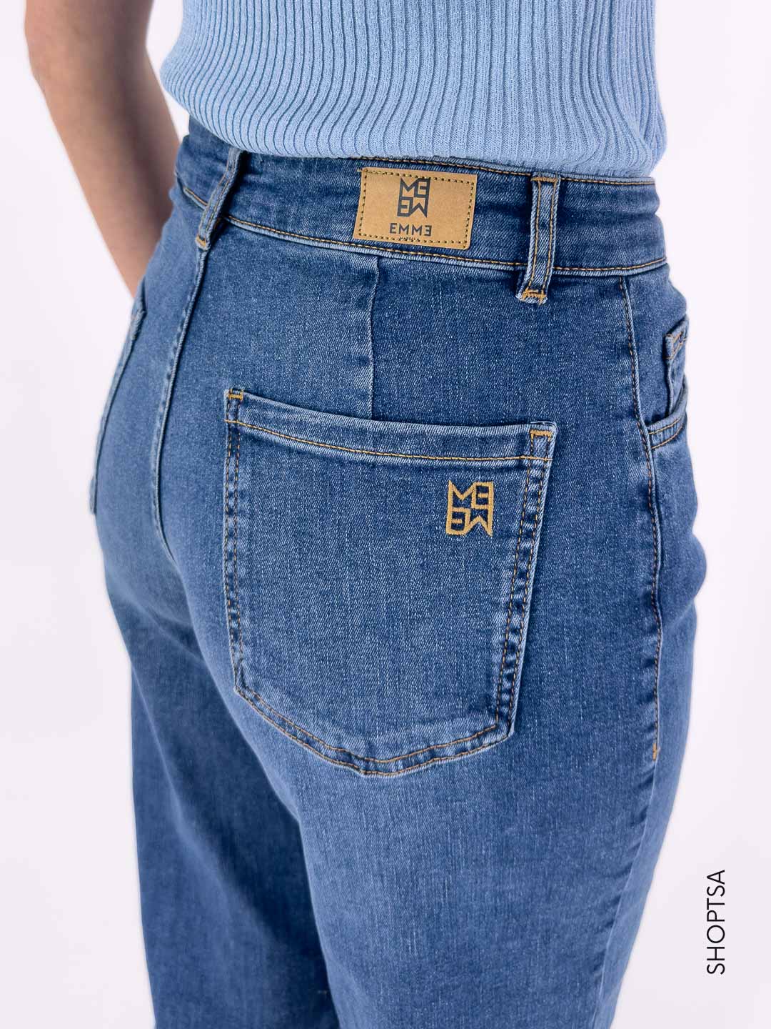 Jeans largo elasticizzato - EMME Marella