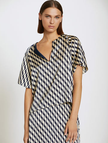 Camicia in raso B87 - SKATIE